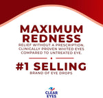 Clear Eyes Maximum Redness Relief Eye Drops safety seal