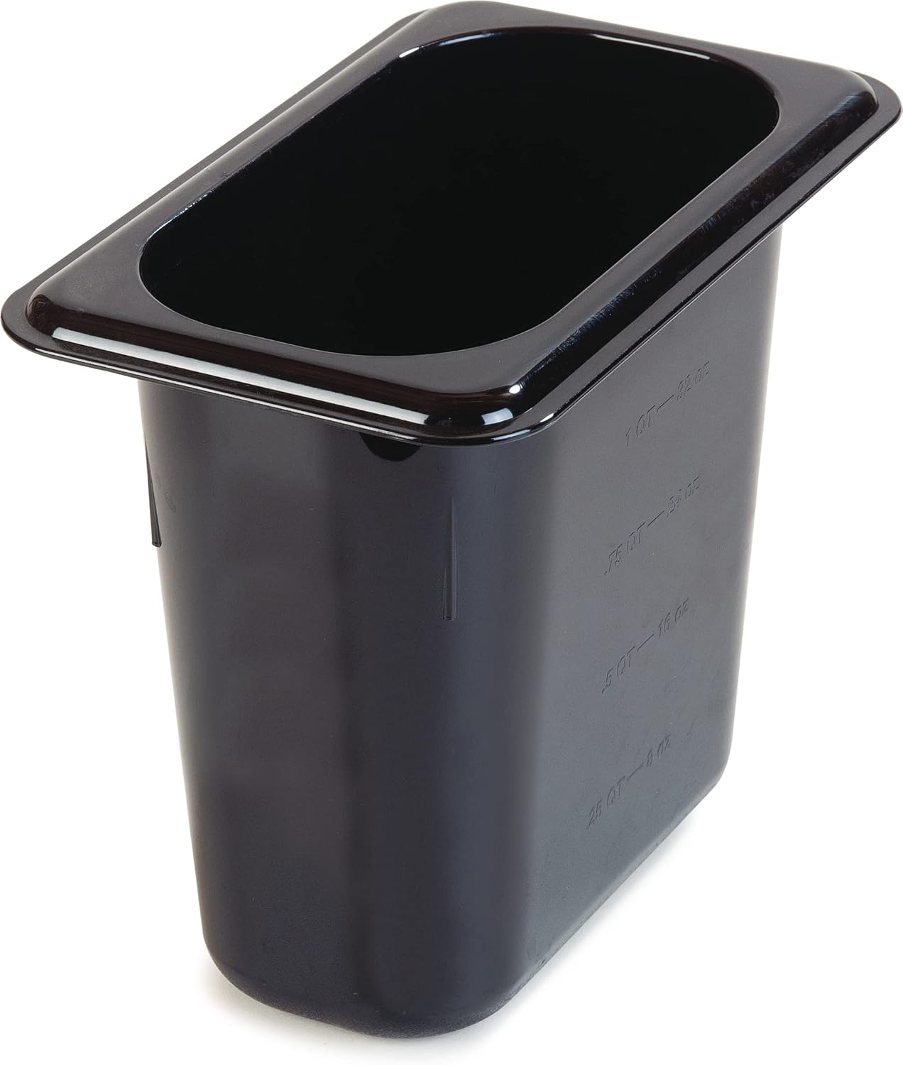 Carlisle food pan front view commercial container