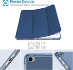 ProCase slim smart cover open view showing interior lining