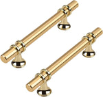 10 Pack Kitchen Cabinet Knobs Brushed Nickel and Gold Cabinet Knobs for Dresser Bathroom Two Tone Silver Gold Kitchen Hardware for Closet and Cupboard,Zinc Alloy Base - Image 13