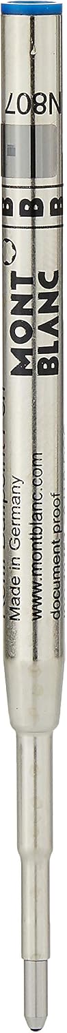 Montblanc Ballpoint Pen Refills (M) Royal Blue 124493 - Refill Cartridges with a Medium Tip for Montblanc Ball Pens - 2 x Blue Ballpoint Refills - Image 13