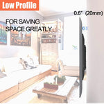 Compact 14 to 42 inch screen wall mount hardware components
