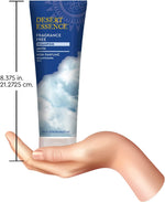 Close up of Desert Essence shampoo cap and top dispenser