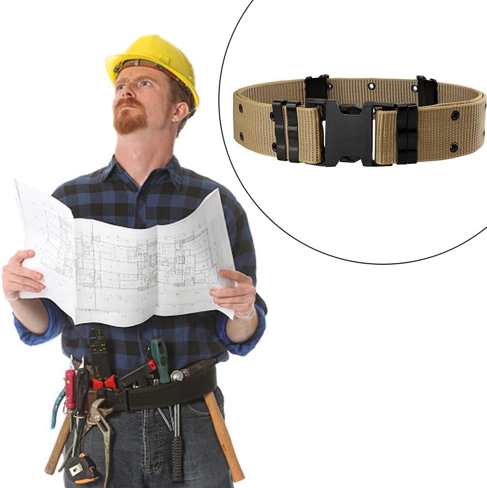 Eforcase tactical belt showing adjustable nylon webbing texture