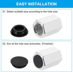 PATIKIL locking furniture hole plug stems