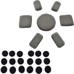 Jadedragon internal memory foam pads helmet lining kit front view showcasing the complete tactical padding replacement components.