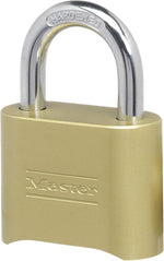 Master Lock Resettable Combination Lock (Solid Brass) - Image 1