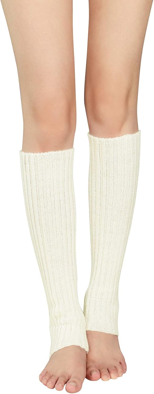 American Trends knit leg warmers fabric close up