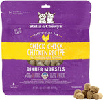 Stella and Chewys Freeze Dried Raw Cat Dinner Morsels premium chicken recipe front view package