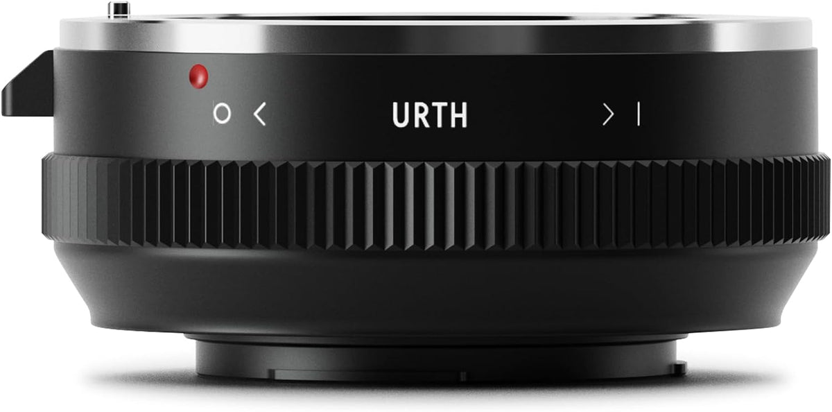 Urth lens mount adapter front view showing metal barrel