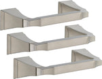Delta Dryden collection toilet paper holder installed in modern bathroom