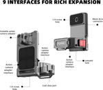 Pocket 3 4 Magnetic Mount, Magnet Expansion Adapter Holder with Cold Shoe on Iron Fence, Aluminum Alloy Magnetic Mount Stand for DJI Osmo Pocket 3 4/Xtra Muse Creator Combo Handle Accessories - Image 9