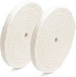 Enkay heavy duty spiral stitched buffing wheel set