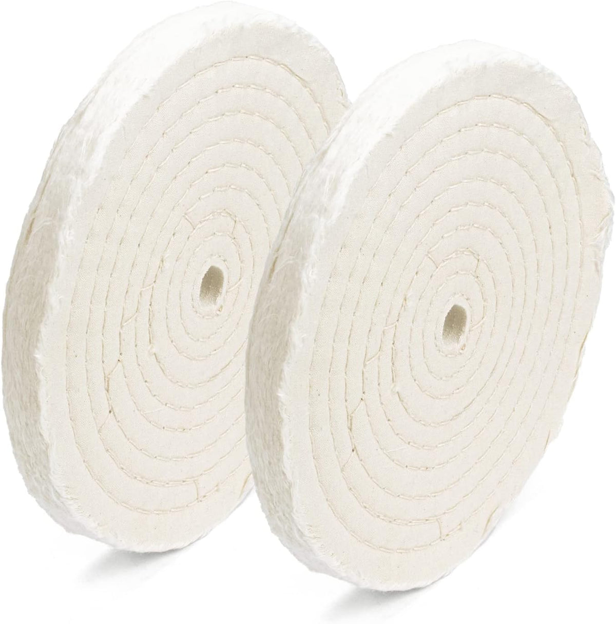 Enkay heavy duty spiral stitched buffing wheel set