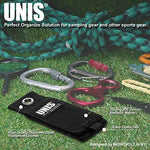 UNIS 13 inch cable ties wrap holding a thick coiled electrical wire