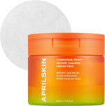 APRILSKIN Carrotene IPMP Instant Calming Serum Toner Pads front view container