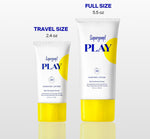 Supergoop PLAY Everyday Lotion travel friendly size comparison