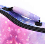 Cloudmusic star pattern ukulele bag front accessory pocket open