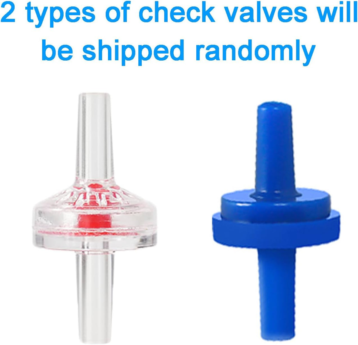 Aquaneat aquarium air pump kit showing included safety check valve