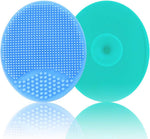 Silicone Facial Cleansing Brush - Face Scrubber & Exfoliator for Deep Cleaning, Blackhead & Acne Pore Care - Image 9