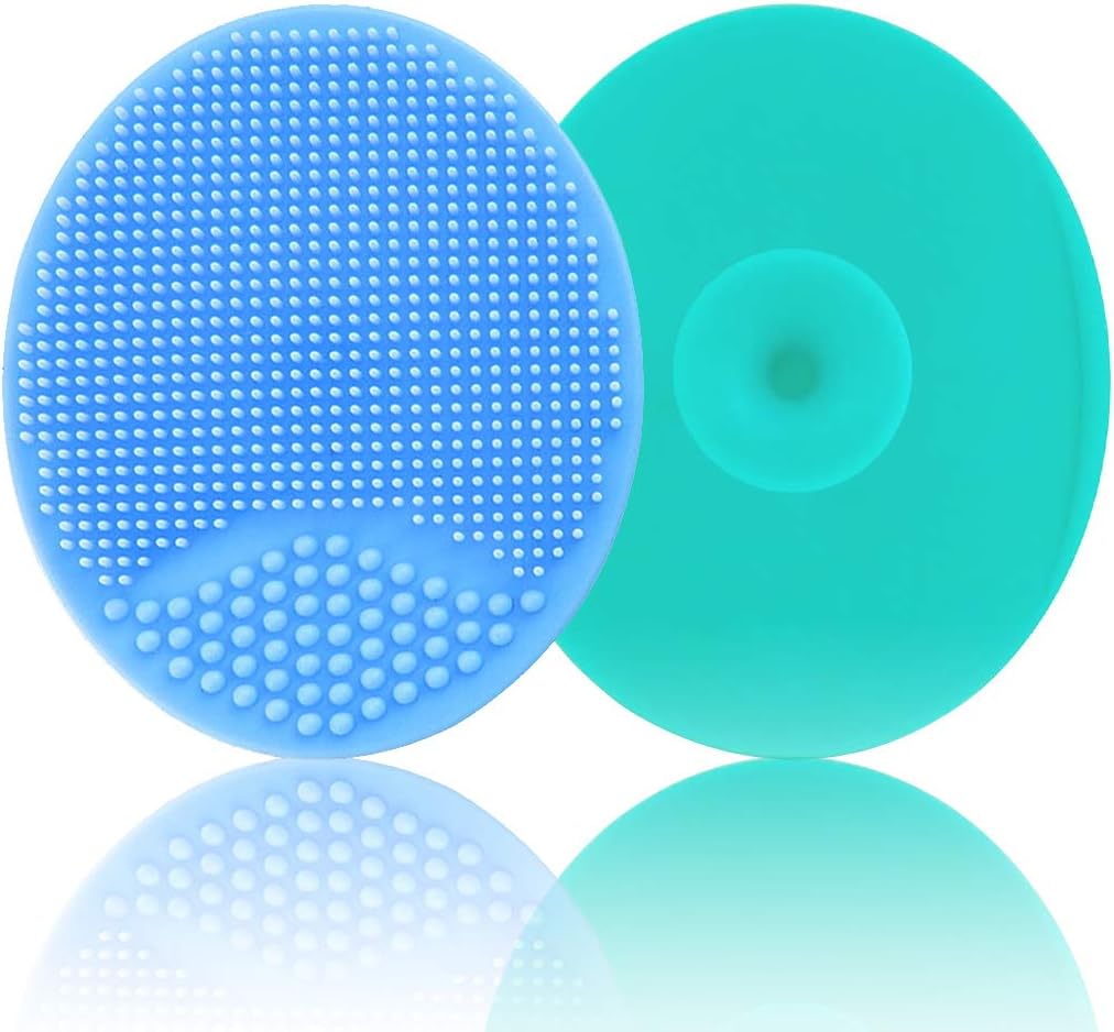 Silicone Facial Cleansing Brush - Face Scrubber & Exfoliator for Deep Cleaning, Blackhead & Acne Pore Care - Image 9