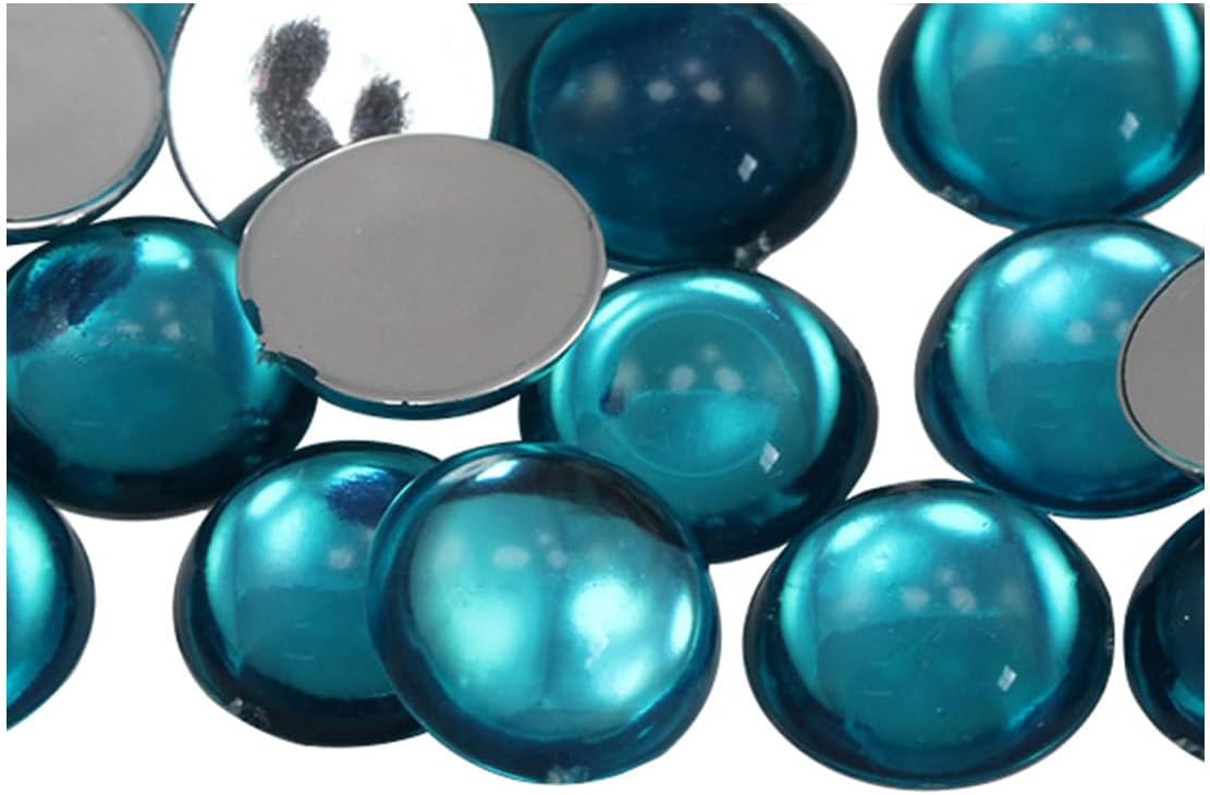 18mm Gold (Molded) .GLD Flat Back Acrylic Round Cabochon Pro Grade - 30 Pieces - Image 12