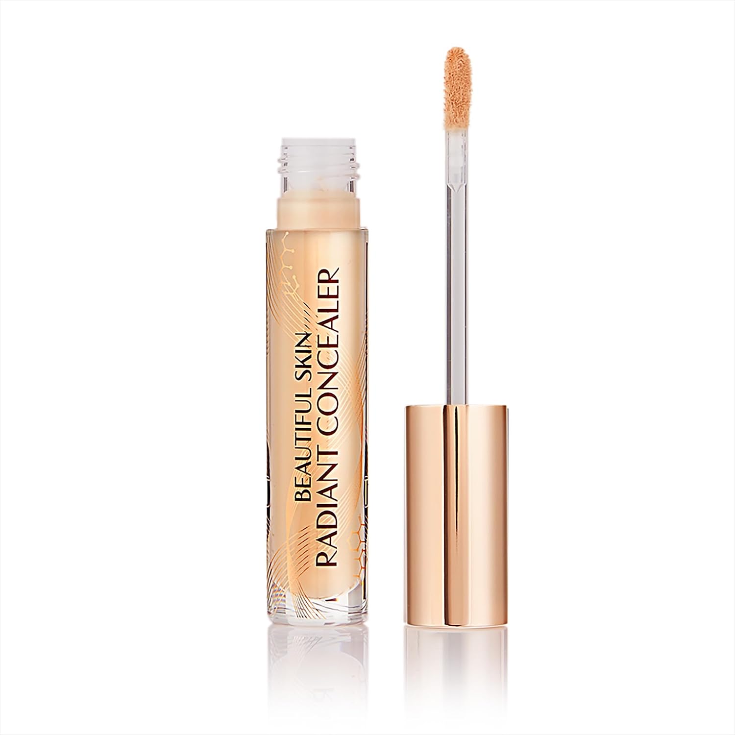 Charlotte Tilbury Beautiful Skin Radiant Concealer front packaging view showcasing authentic luxury face makeup.
