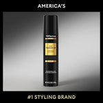 Back view of TRESemmé hair touch up spray packaging
