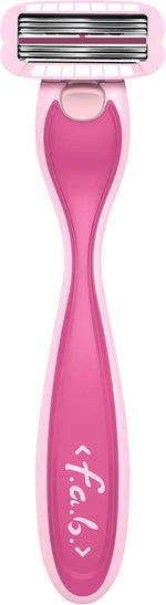 Wilkinson Sword Intuition F.a.b. pink handle and refill cartridges