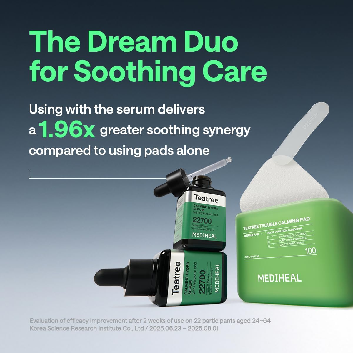Mediheal tea tree facial toner pads for soothing skin redness