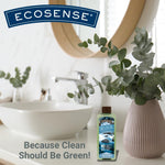 Melaleuca bathroom cleaner bottle side profile