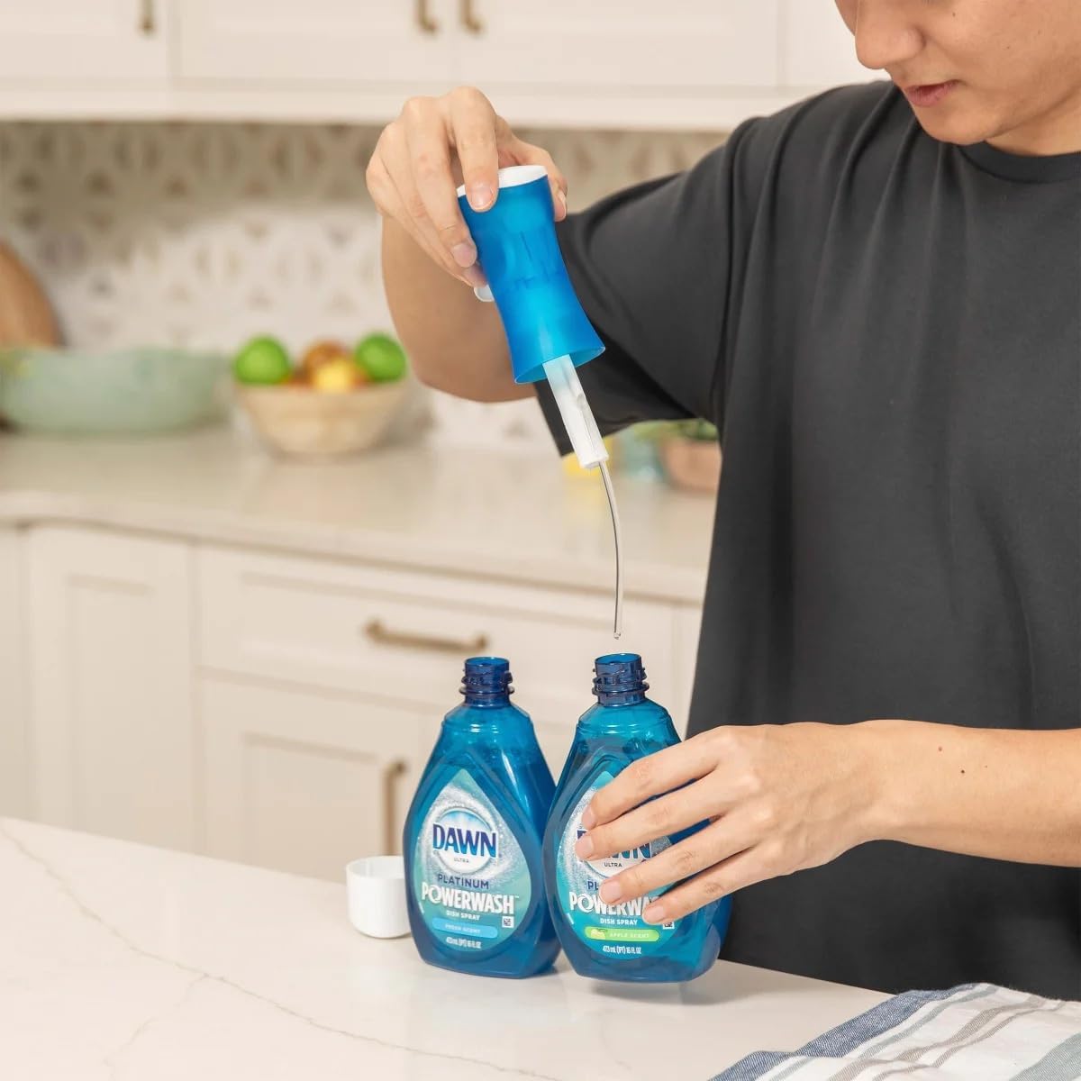 Dawn Powerwash 3 piece cleaning set displayed together