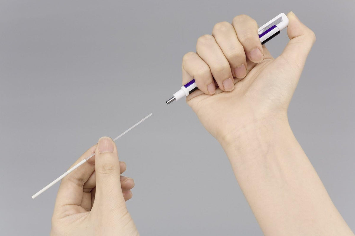 Tombow Mono Zero replacement eraser cartridge close up