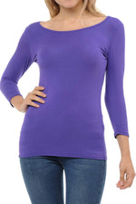 SSOULM women top plus size fit display