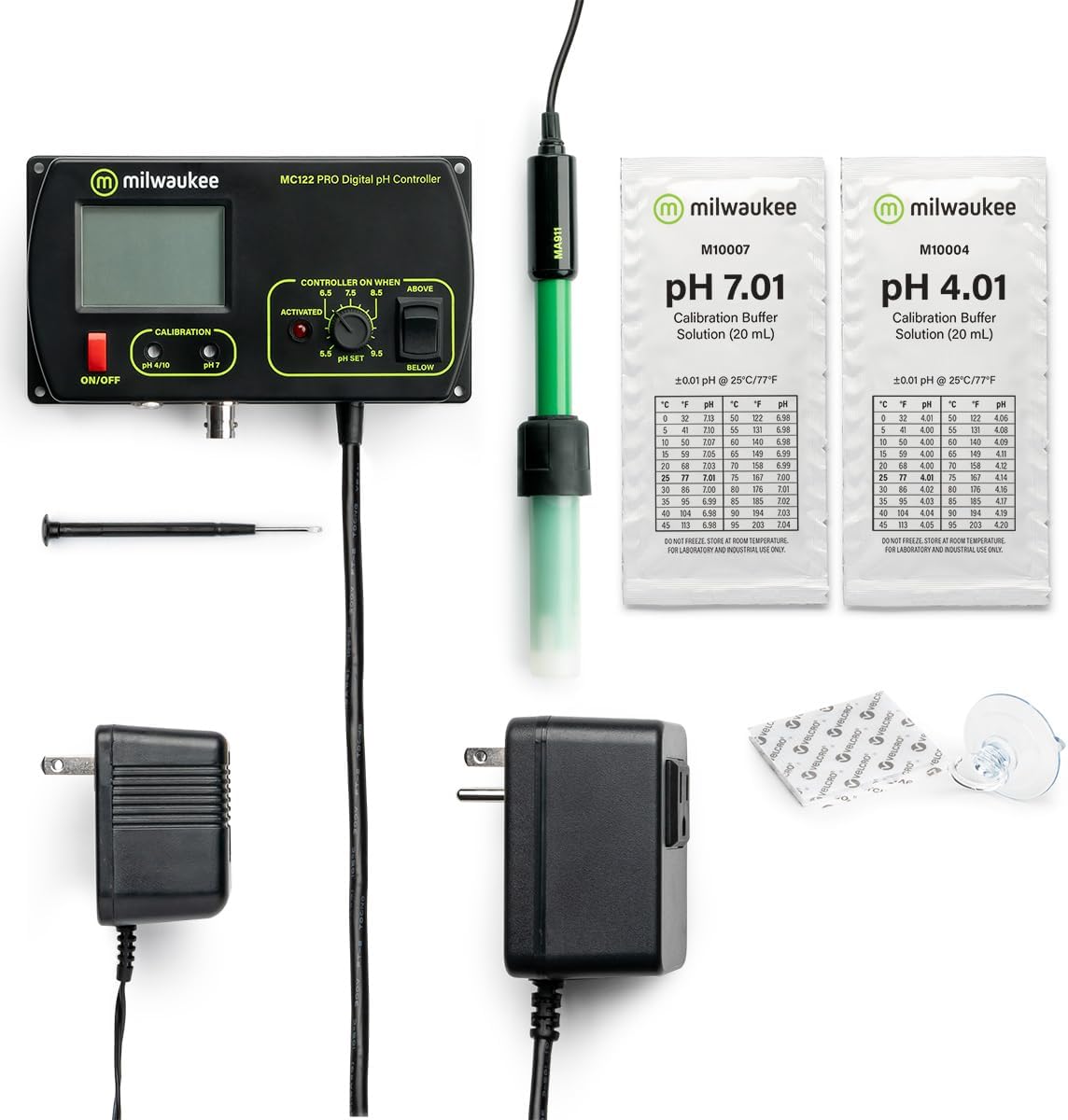 Milwaukee MC122US packaging and accessories