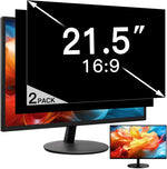 ANTOGOO V privacy screen for computer monitor two pack front view protecting desktop data from side angles