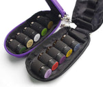 Htppzjr portable pouch displaying internal bottle slots and loops