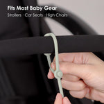 Demonstration of boiling silicone straps for easy cleaning