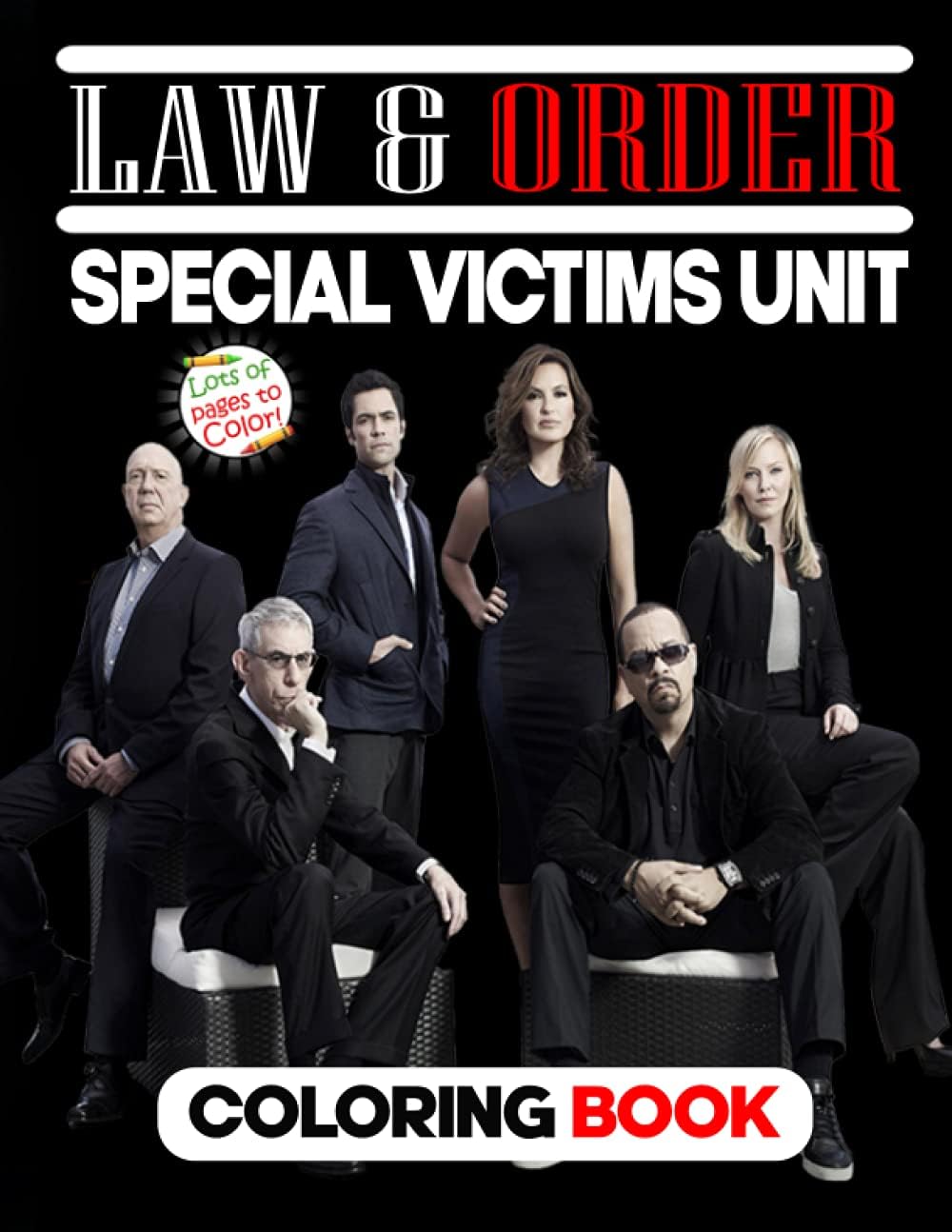 Law and Order: Special Victims Unit Coloring Book: A Brilliant Coloring Book For Adults To Relax And Have Fun With Plenty Of High Quality Coloring - Image 1