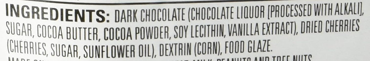 Trader Joe's cherries in a bowl with chocolate coating visible