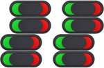 MAGICLULU Privacy Sign 4 Pack - Vacant Occupied Door Indicator for Home Office Restroom Conference Room, Blank Red Green Slider for Bathroom Bedroom, Adhesive Mount 3.9 x 1.5 Inch - Image 10