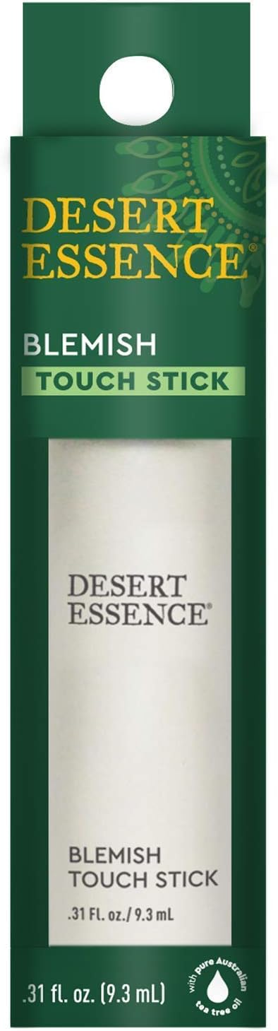Desert Essence blemish touch stick front view packaging