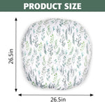 DILIMI removable lounger cover folded and displayed
