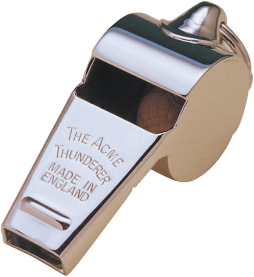 ACME Thunderer Whistle Model 60.5 front view referee gear