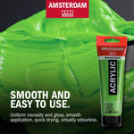 Royal Talens Amsterdam acrylic tubes arrangement
