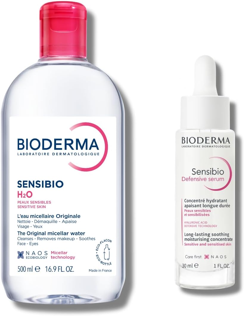 Bioderma - Sensibio - H2O Micellar Water - Makeup Remover Cleanser - Face Cleanser for Sensitive Skin - Image 11