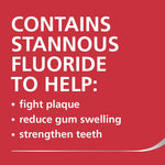 Authentic Parodontax imported gum care toothpaste highlighting eight benefits including tight seal and fresh breath