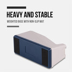 Lichamp desktop tape holder showing 3 inch core compatibility