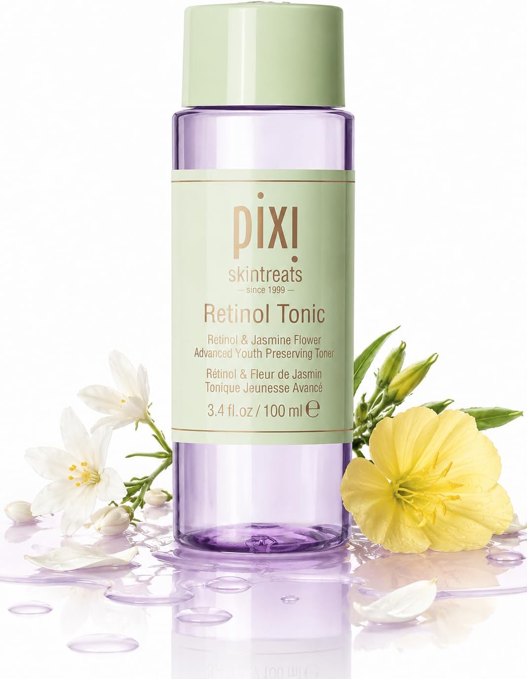 Pixi Retinol Tonic, Smoothing & Firming Facial Toner | Oil Control | Enhanced with Peptides to Boost Collagen Production | Alcohol-Free Daily Rejuvenating Toner, 250 ml / 8.5 fl oz - Image 14