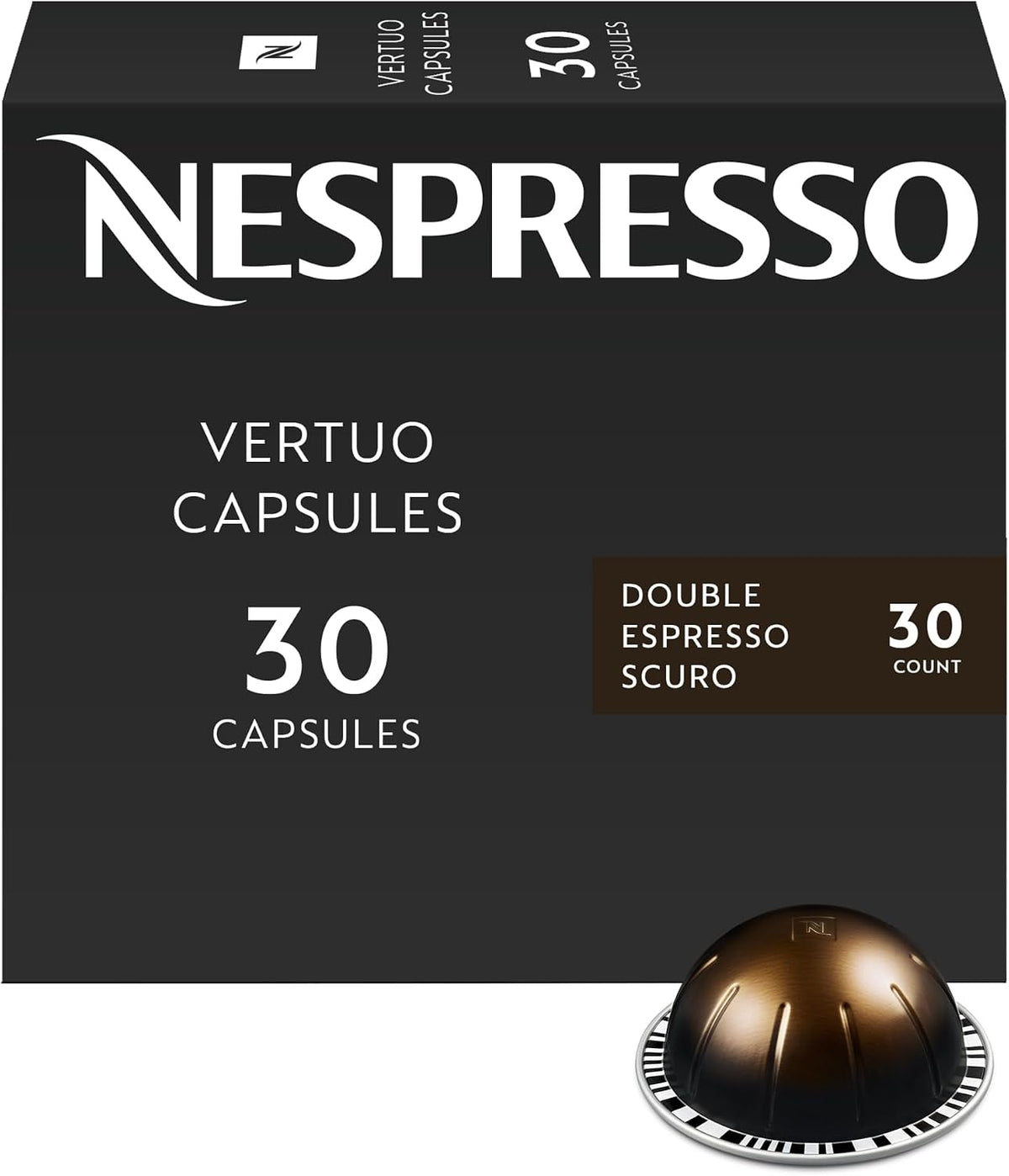Nespresso Capsules Vertuo, Variety Pack, Medium and Dark Roast Coffee, 30 Count Coffee Pods, Brews 7.8 oz. - Image 12